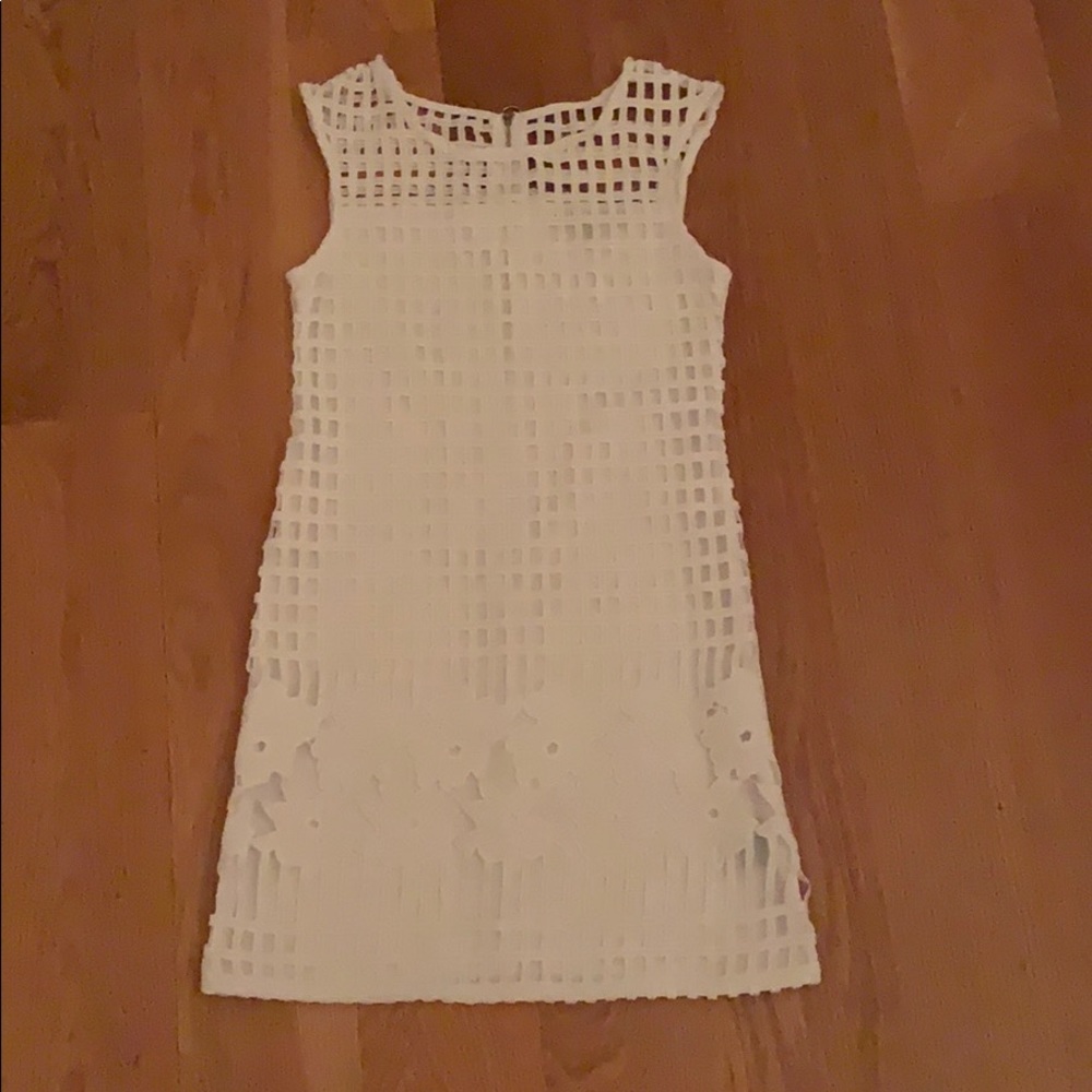 White Cage Dress